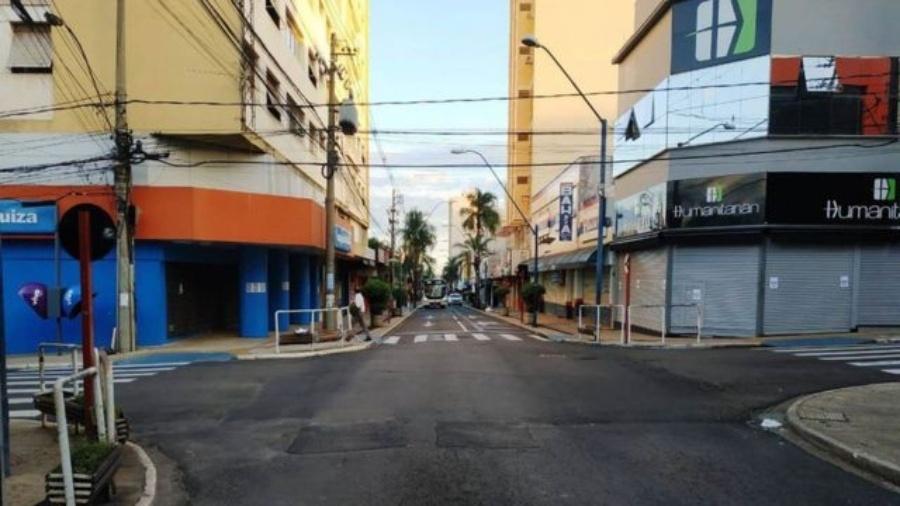 Araraquara fechou todas as atividades por quase uma semana. Só serviços de saúde permaneceram abertos - Divulgação/Prefeitura de Araraquara