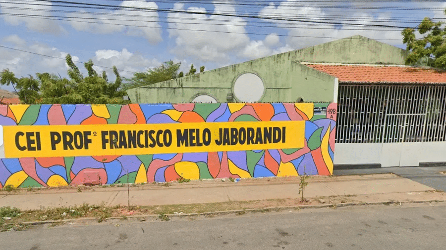 O menino assistia a uma aula na classe do 5° ano na escola Professor Francisco de Melo Jaborandi, em Fortaleza (CE), quando passou mal - Reprodução/Google Maps