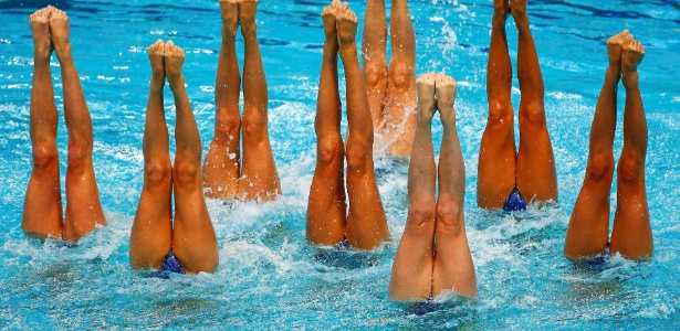 Modalidade deve passar a se chamar "natação artística"; decisão sai em julho - Michael dader/Reuters
