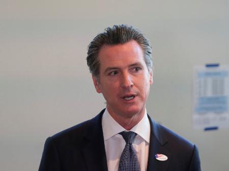 Newsom teve aprovação da maioria dos eleitores do estado para permanecer no poder - Gabriela Bhaskar/Reuters