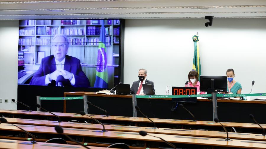 Reunião com a presença do Ministro da Economia, Paulo Guedes - Cleia Viana/Câmara dos Deputados