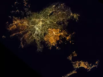 Astronauta da Nasa publica foto impressionante de São Paulo vista do espaço