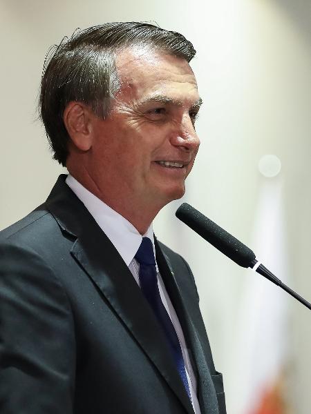 Jair Bolsonaro fala durante cerimônia de Formatura no Instituto Rio Branco - Marcos Corrêa/PR - 3.mai.2019