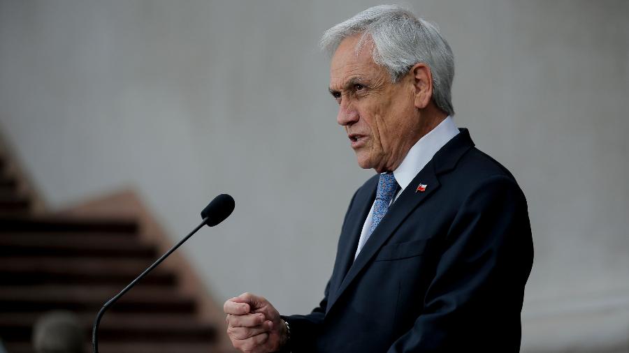 O presidente chilene Sebastián Piñera - Javier Torres/AFP
