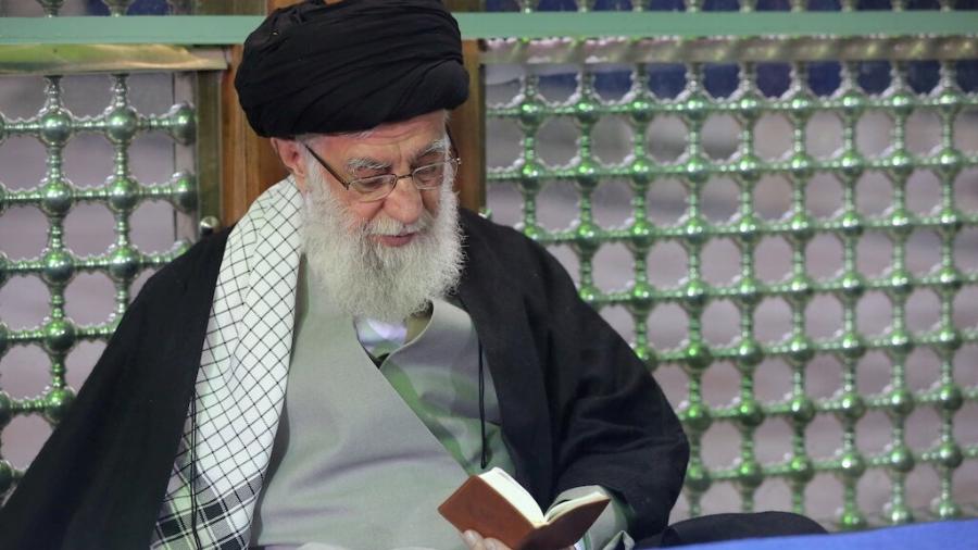 Líder supremo do Irã, aiatolá Ali Khamenei, em Teerã - 