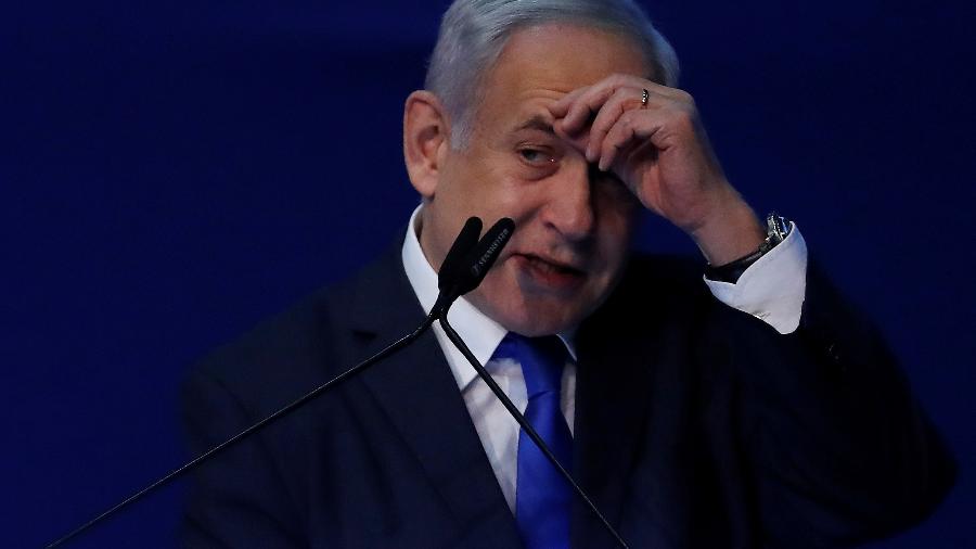 Primeiro-ministro de Israel, Benjamin Netanyahu - AMMAR AWAD