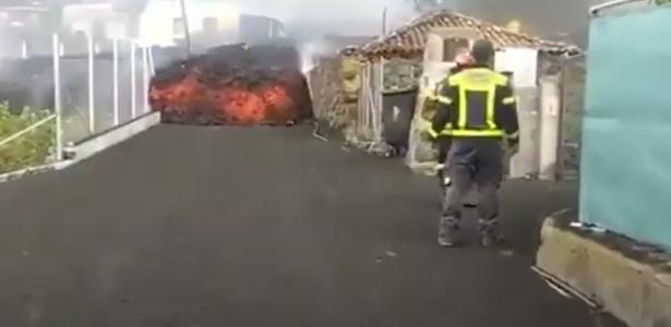 Volcán en Canarias deja un rastro de caos