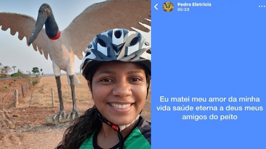 A servidora pública Lailse Monique da Silva Carmo, 33, foi morta pelo ex-namorado, que confessou o crime em mensagens temporárias do Whatsapp  - Reprodução
