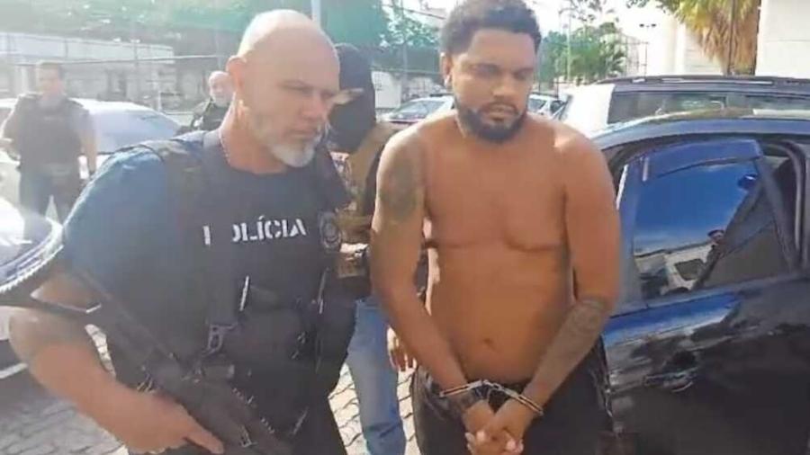 Peterson Luiz Almeida, o Pet, foi preso após meses foragido