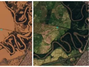 Enchentes no Rio Grande do Sul: veja fotos de antes e depois