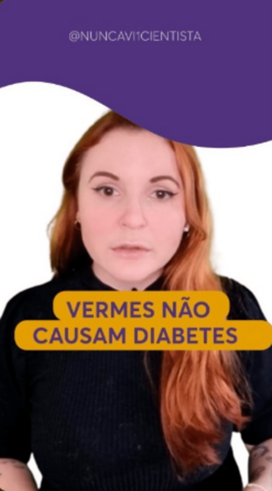 Cientistas rebatem post que ligava diabetes a vermes e são condenadas