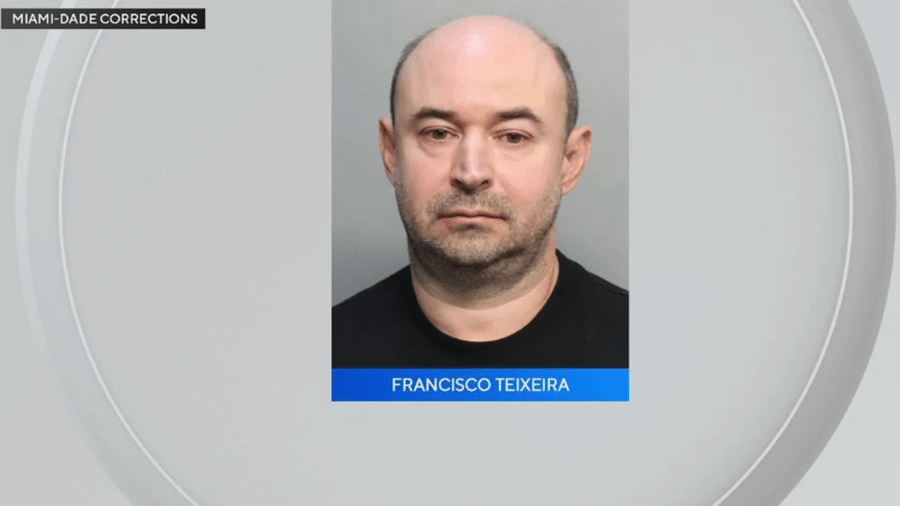 Francisco Teixeira (foto) foi preso após ser denunciado por piloto de avião