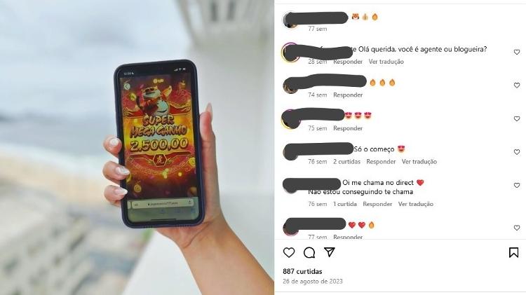 Primeira postagem da conta da influenciadora investigada pela polícia Primeira postagem da conta da influenciadora investigada pela polícia