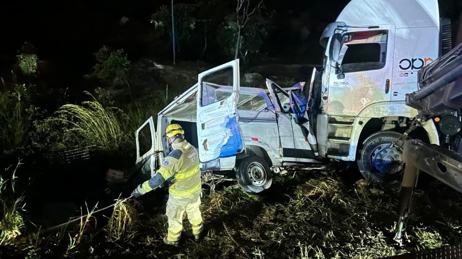 Acidente aconteceu na noite de ontem na BR-251