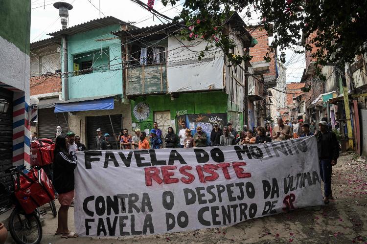 Moradores da Favela do Moinho Moradores da Favela do Moinho