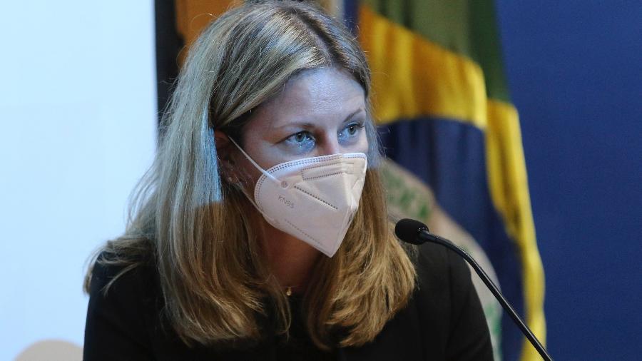 Marta Díez se esquivou de comentar a demora para o governo federal comprar doses da vacina - Fabio Rodrigues Pozzebom/Agência Brasil