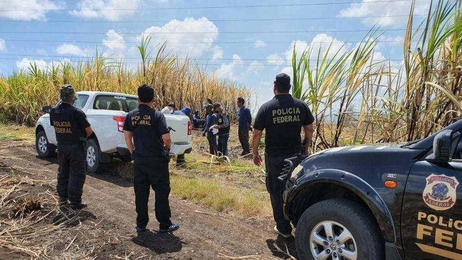 Polícia Federal deflagra operação para combate ao crime de redução a condição análoga à de escravo - Reprodução/Twitter/Polícia Federal
