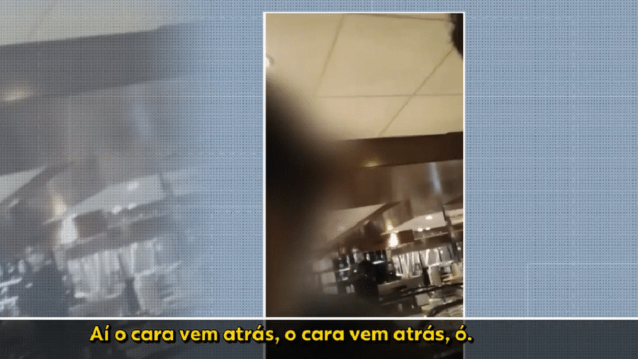 Adolescentes denunciam racismo após serem perseguidos por um funcionário da Fast Shop, no Shopping Pátio Higienópolis, bairro nobre da capital paulista. - Reprodução/TV Globo