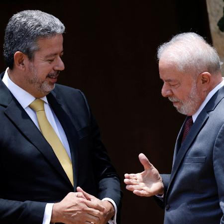 O presidente da República, Luiz Inácio Lula da Silva (PT), e o presidente da Câmara, Arthur Lira (PP-AL) - Adriano Machado/Reuters