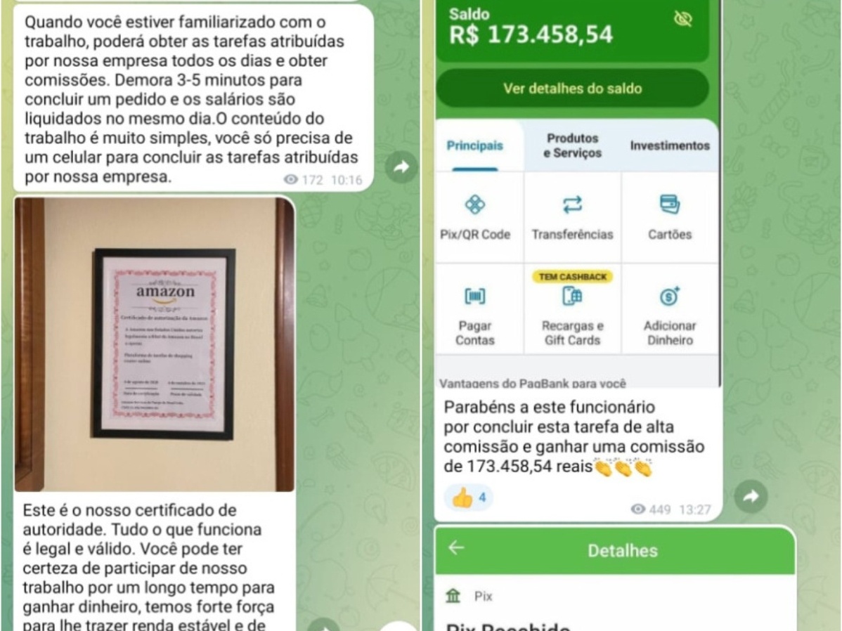 Threads Lucrativo': 1º golpe na nova rede social promete grana por curtida  - 13/07/2023 - UOL TILT
