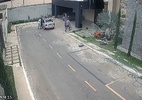 Dupla rouba carros, faz refém, atropela pedestre e causa acidente no DF - Polícia Militar do DF/Reprodução de vídeo