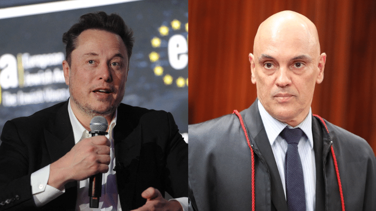 Elon Musk, dono do X, declarou guerra a Moraes