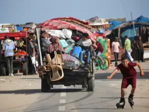 Mais de 800 mil palestinos foram obrigados a deixar Rafah, diz agência da ONU