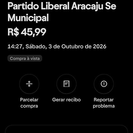 Comprovante de Pix enviado por consumidor que comprou em loja da Riachuelo e teve o valor destinado ao PL Comprovante de Pix enviado por consumidor que comprou em loja da Riachuelo e teve o valor destinado ao PL