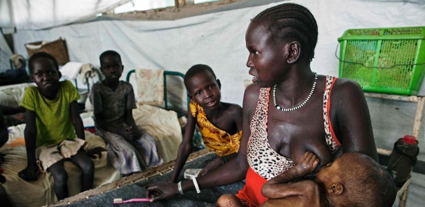 Proliferação" de conflitos e fenômenos climáticos impulsionaram avanço da fome pelo mundo, segundo a ONU - AFP/cds/Albert Gonzalez Farran org