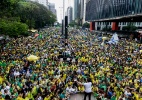 Veja fotos de atos a favor de Bolsonaro realizados neste domingo (21) - Aloisio Mauricio/Fotoarena/Estadão Conteúdo