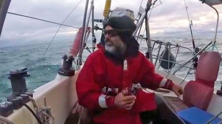 Ballestero navegou sozinho por três meses para poder estar com a família em Mar del Plata  - Arquivo pessoal