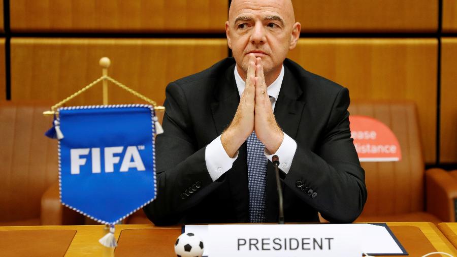 Presidente da Fifa, Gianni Infantino - LEONHARD FOEGER