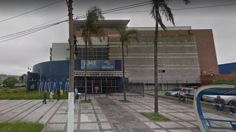 Três pessoas morreram no AME (Ambulatório Médico de Especialidades) de Santo André, na região metropolitana de São Paulo - Reprodução/Google Maps