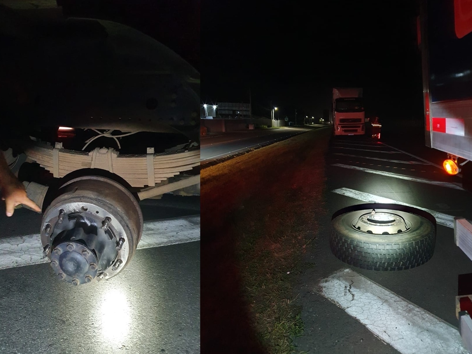 Borracheiro é atingido por roda de caminhão durante serviço e morre