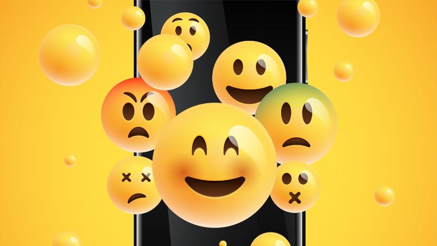Você já usa emojis no celular, mas já imaginou ter esses ícones do mundo digital em objetos reais do seu dia a dia? - iStock / Getty Images