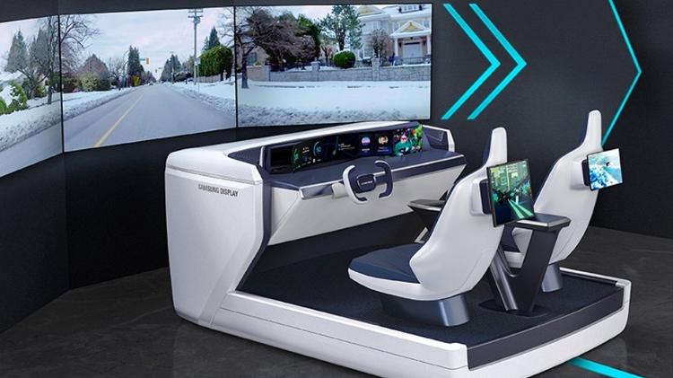     New digital cockpit aimed at autonomous vehicle - Disclosure / Disclosure / Disclosure / Samsung