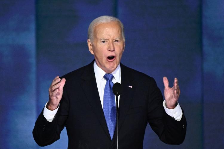 Joe Biden fechou a primeira noite da convenção do Partido Democrata 