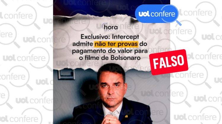 É falso que Intercept admitiu não ter prova de que Vorcaro pagou filme