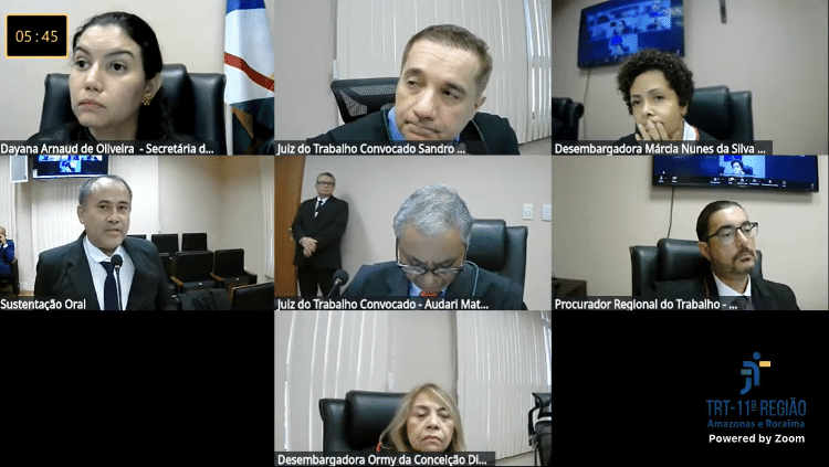 O pedreiro Edilson Takahara assumiu a própria defesa e foi à tribuna da 2ª turma do TRT da 11ª região