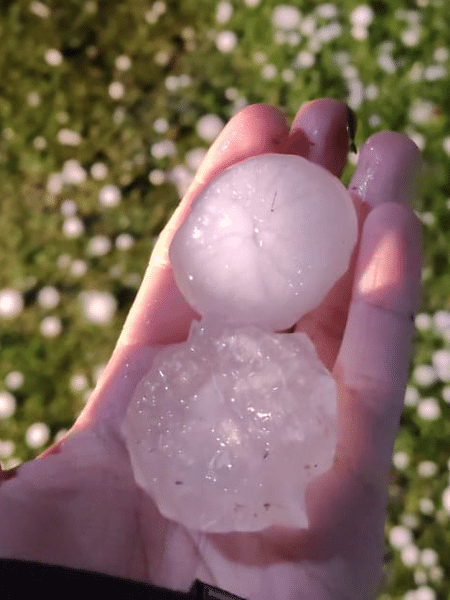 Chuva intensa com granizo leva municípios de Santa Catarina a decretar situação de emergência