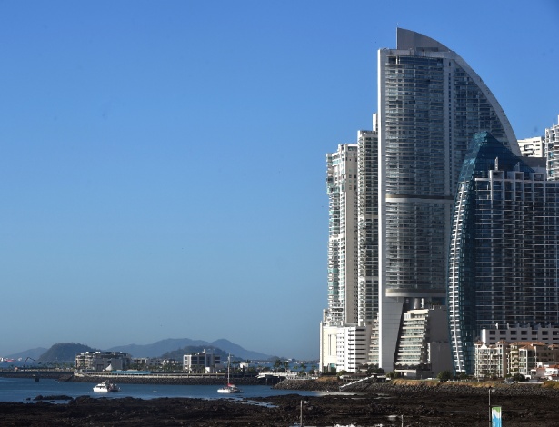 O Trump Ocean Club International Hotel and Tower é o prédio mais alto do Panamá - Rodrigo Arangua/AFP