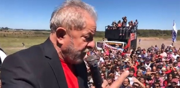 Ex-presidente Lula tem enfrentado protestos e momentos de tensão durante sua caravana no Sul