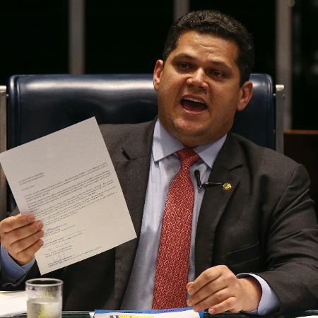 O presidente do senado federal, Davi Alcolumbre (DEM-AP) - Pedro Ladeira/Folhapress