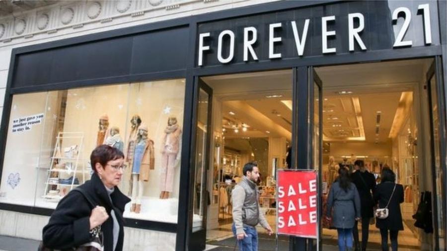 Pedido de falência da Forever 21 levará a fechamento de 178 lojas nos Estados Unidos - Getty