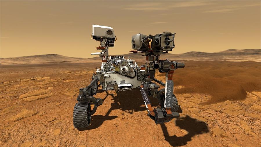 Próximo veículo da Nasa a explorar Marte se chamará Perseverance - AFP Photo/NASA