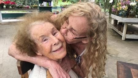 Pauline, hoje com 95 - Reprodução/Arquivo Pessoal - Reprodução/Arquivo Pessoal