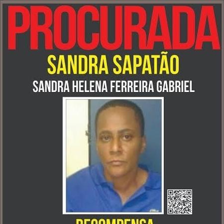 Sandra Helena Ferreira Gabriel foi localizada em Saquarema, a cerca de 120 quilômetros da cidade do Rio - Divulgação/Polícia Civil