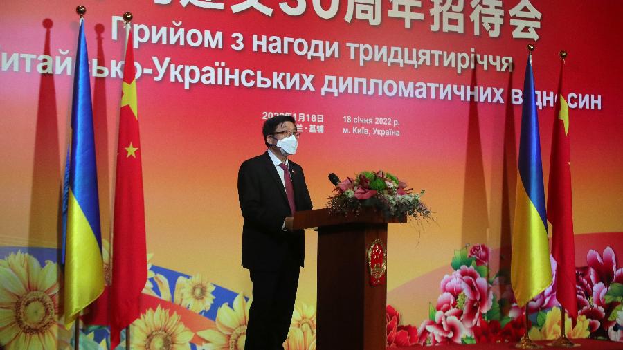 Fan Xianrong, embaixador da China na Ucrânia  - Pavlo Bahmut/ Ukrinform/Future Publishing via Getty Images
