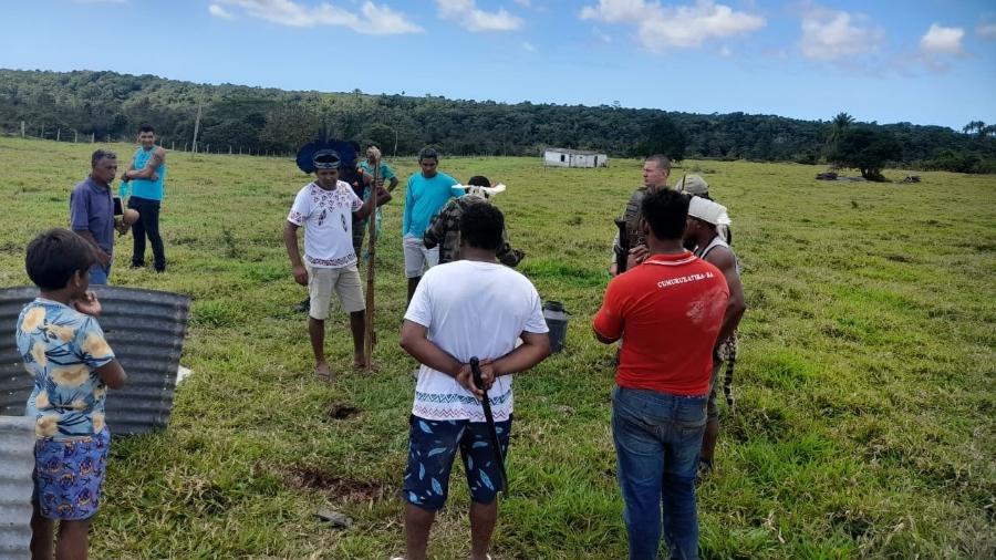 Indígenas relatam ataques contra ocupação na Bahia - Arquivo Pessoal