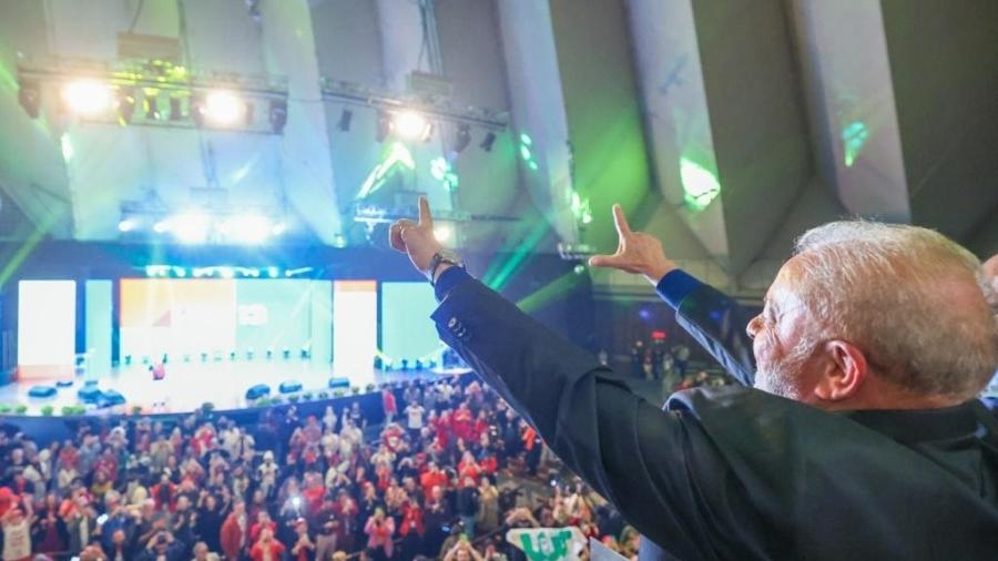 Lula participou de ato de campanha em São Paulo - Divulgação/PT